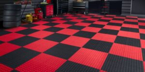 rubber floor tiles