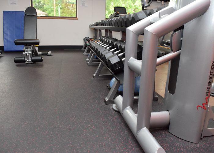 Top quality gym rubber flooring