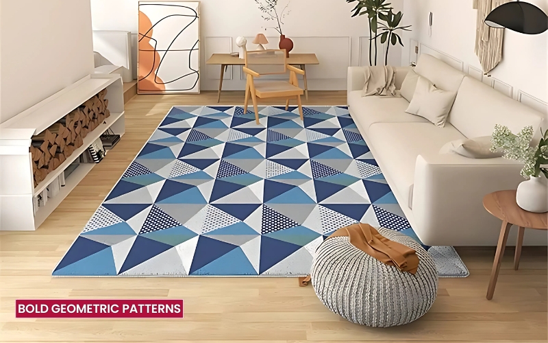 Bold Geometric Carpet Patterns