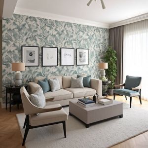 Elegant wallpaper Marina Dubai