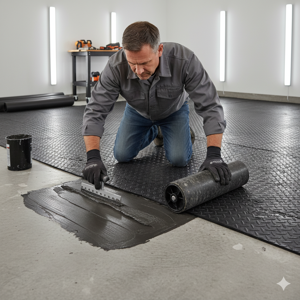 decorative garage flooring