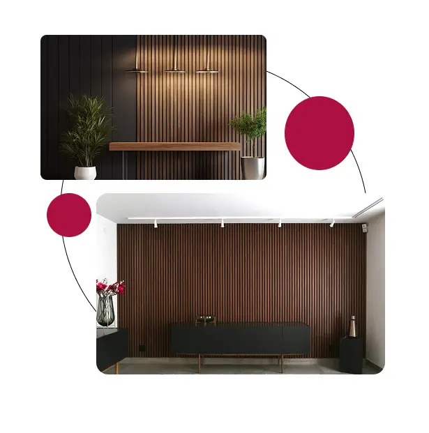 Acoustic treatment panels