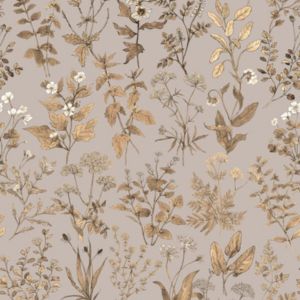 Herbarium Antique Wallpaper
