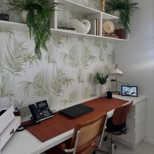 Stylish office wallpaper Downtown Dubai