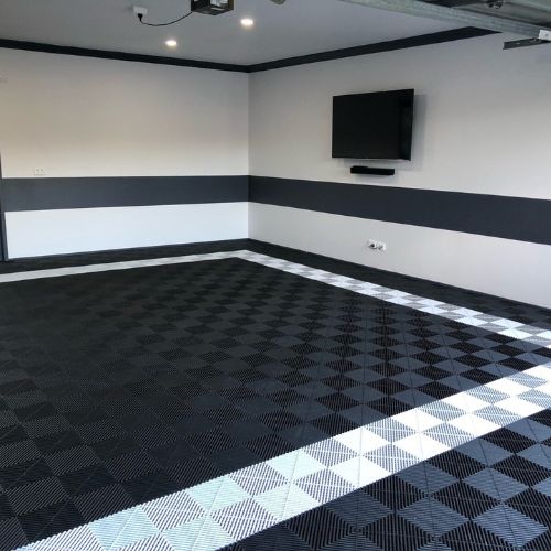 Epoxy garage floor Dubai