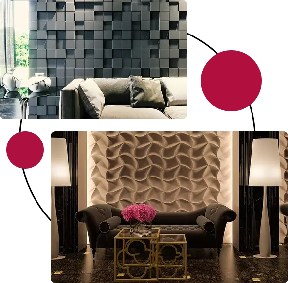 SlatWall Acoustic Walnut Panel