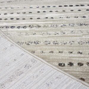 Boston Dotts Beige Hall Runner