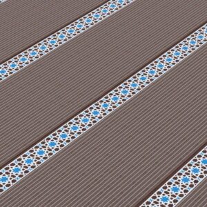 Minimal-Pattern Mosque Carpets