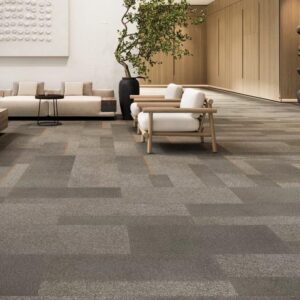 Balancing Accents Grey Carpet