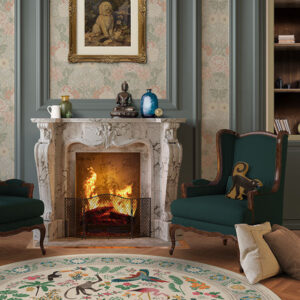 Jingle Jungle Custom Round Carpet