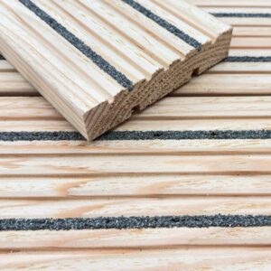 Non Slip Larch Decking