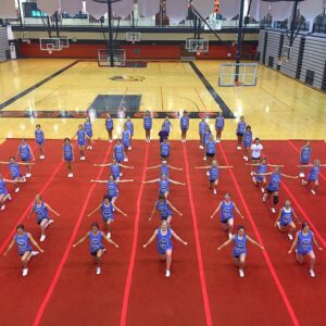 Cheerleading Mats 6x42 ft x 1-3/8 Inch Flexible Roll - Select