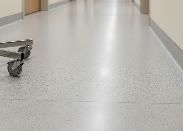 Slip-resistant-hospital-flooring
